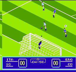 Eric Cantona Football Challenge - Goal! 2 (Europe) In game screenshot